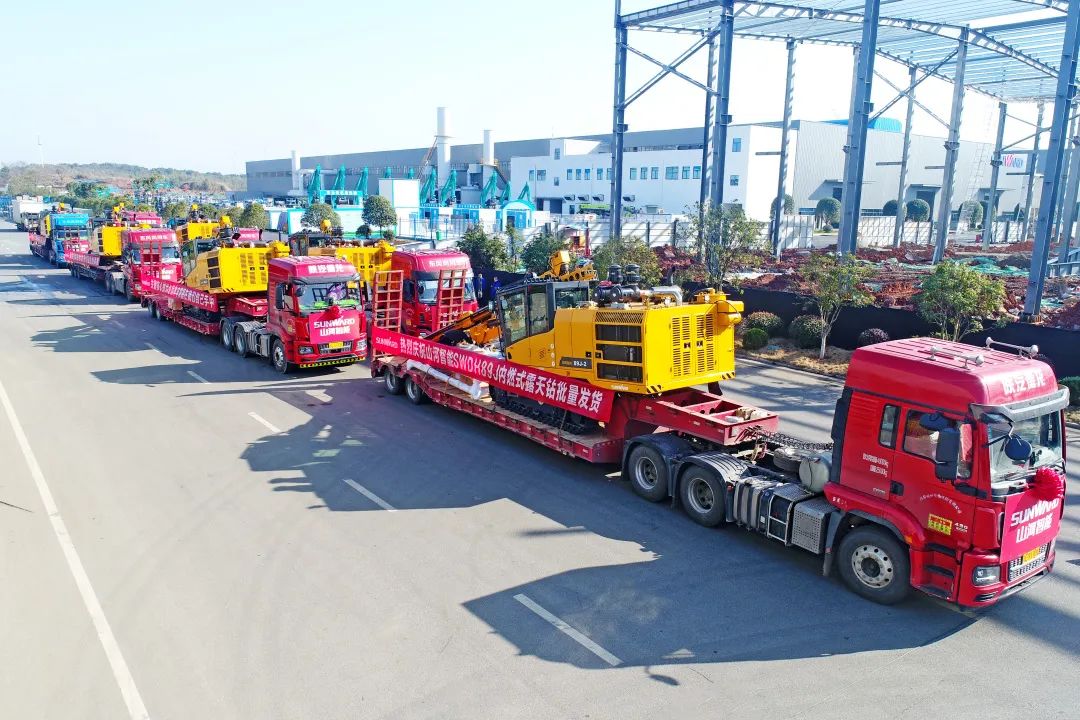 又一款差别化定制产品获认可！壹定发智能SWDH89J内燃式露天钻批量发货