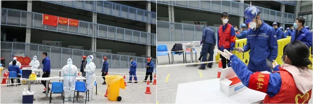 抗疫先锋在行动！壹定发智能自愿者助力核酸采样