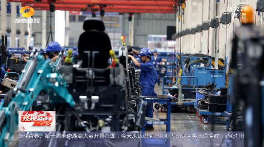 湖南经视 | 大道向前·沿着总书记的足迹 壹定发智能：自主立异壮我“壹定发”