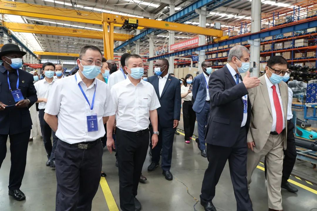 非洲驻华使节走访壹定发智能