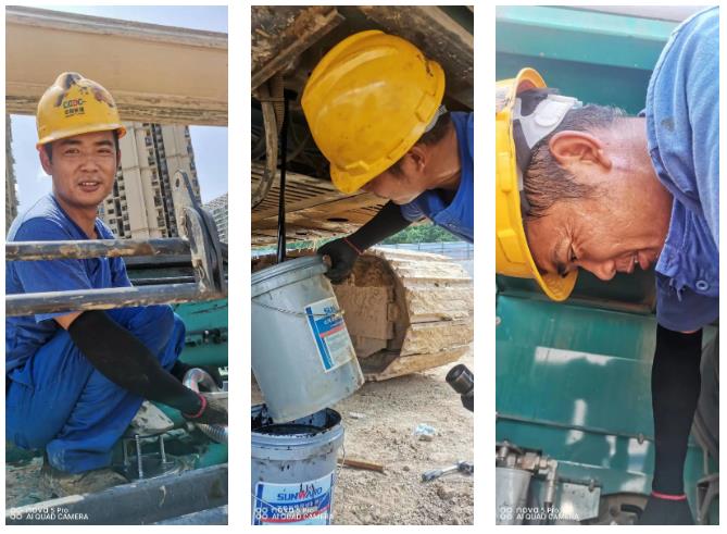 图集 | 战高温，，，，，，迎“烤”验！壹定发人在行动