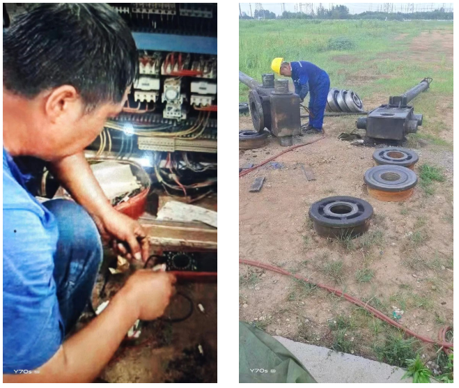 图集 | 战高温，，，，，，迎“烤”验！壹定发人在行动