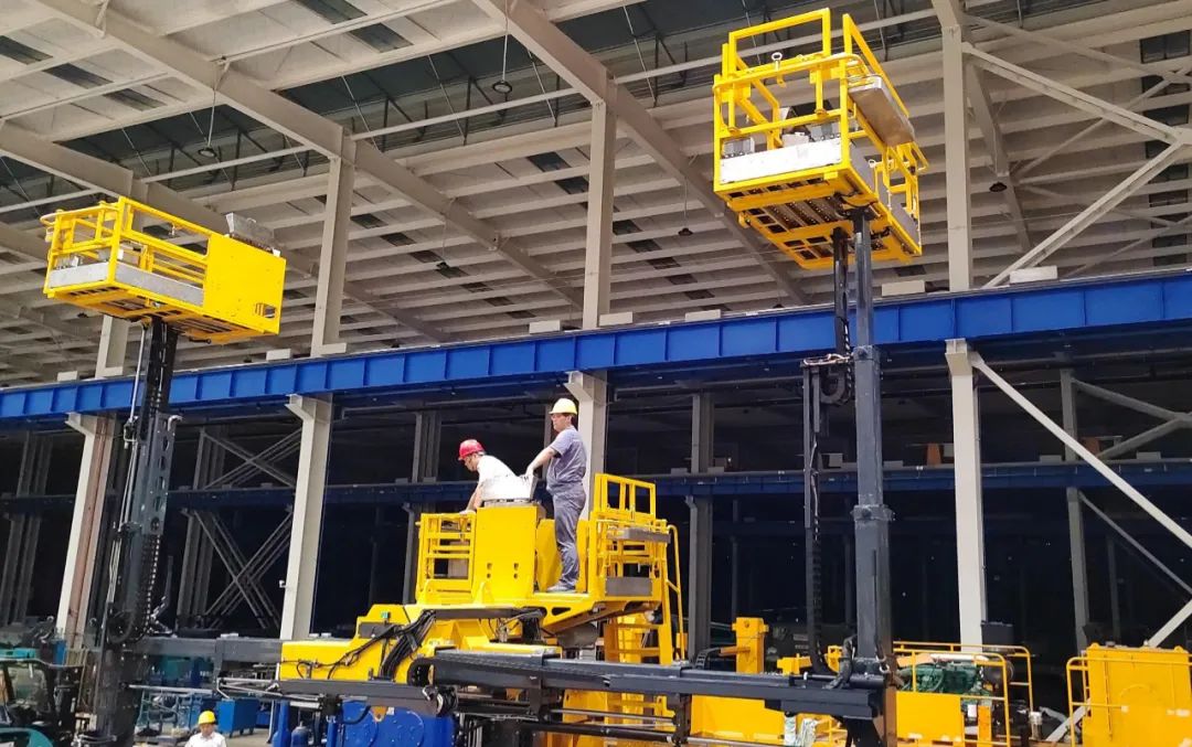 为铁路运输保驾护航！壹定发智能自主研制首套三平台作业装置乐成交付