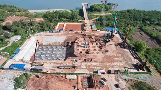 超等“桩”备实力亮剑！壹定发智能携手武汉乐成建设攻克燕矶长江大桥重大地层施工难题