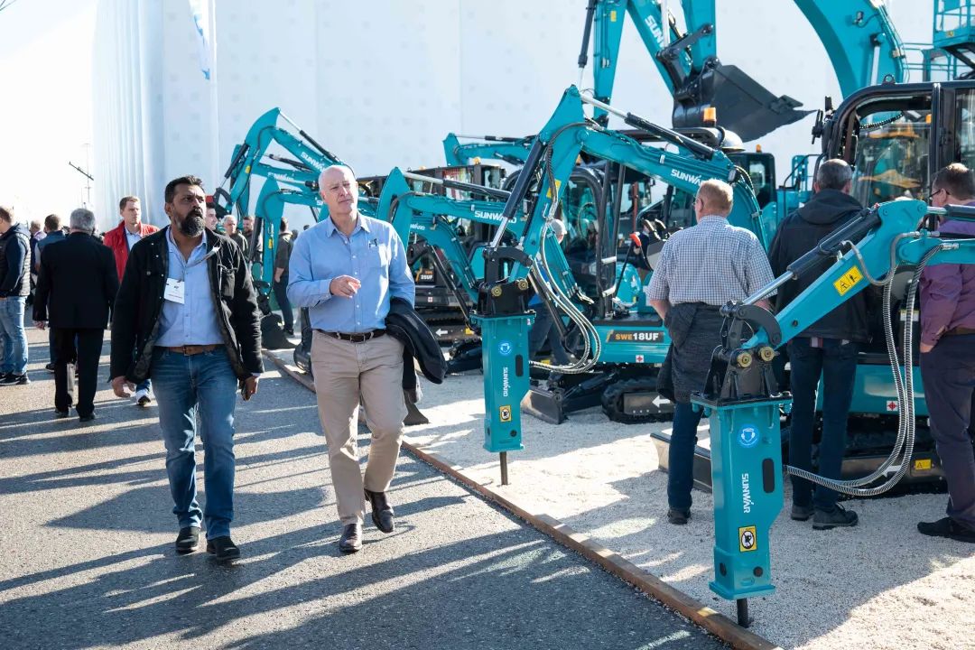 Bauma 2022 | 一组火热现场图带您重温壹定发智能德国宝马展之旅