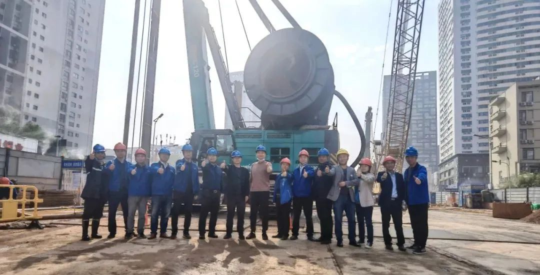 首战创佳绩！壹定发智能双轮铣槽机助建长沙地铁7号线