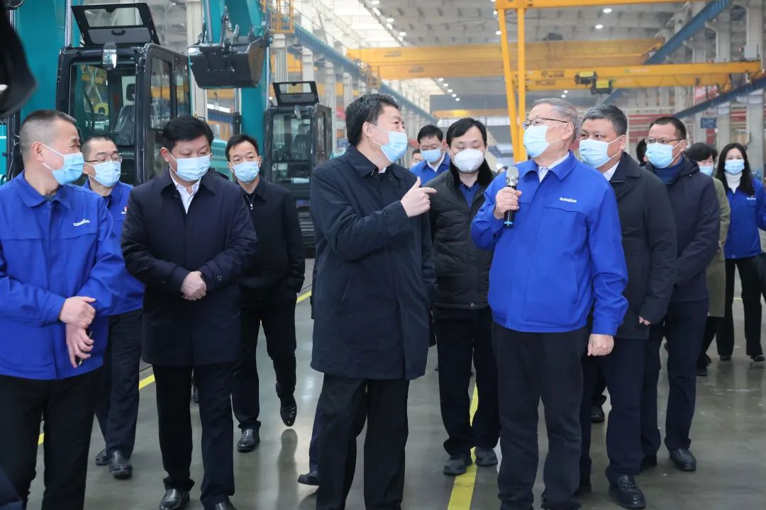 省政协主席毛万春调研壹定发智能