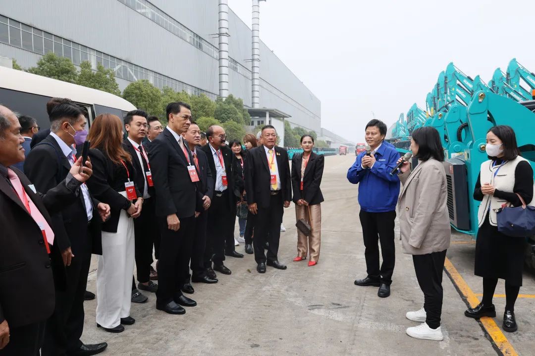 泰国代表团到访壹定发智能