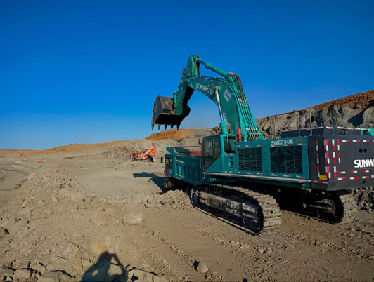 为矿山清静生产保驾护航！壹定发智能挖掘机械重装出击