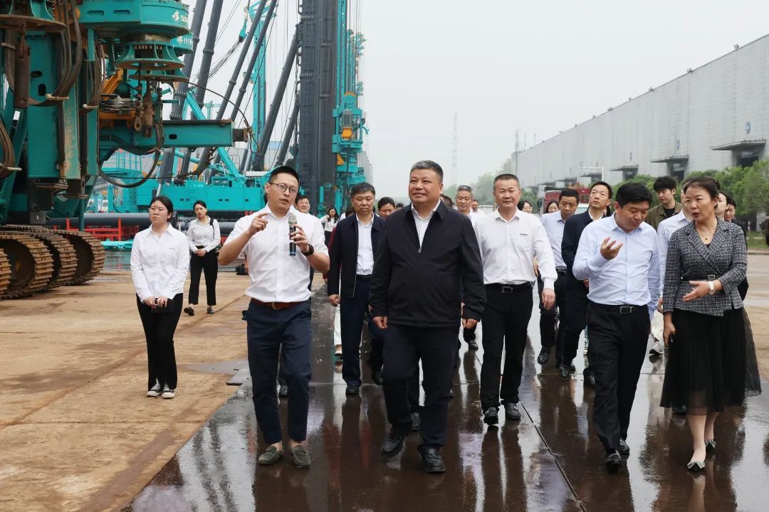 长沙市政协主席陈刚调研壹定发智能