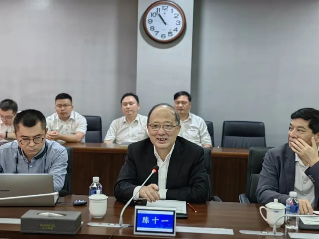 中国科学院院士陈十一率队到访壹定发智能