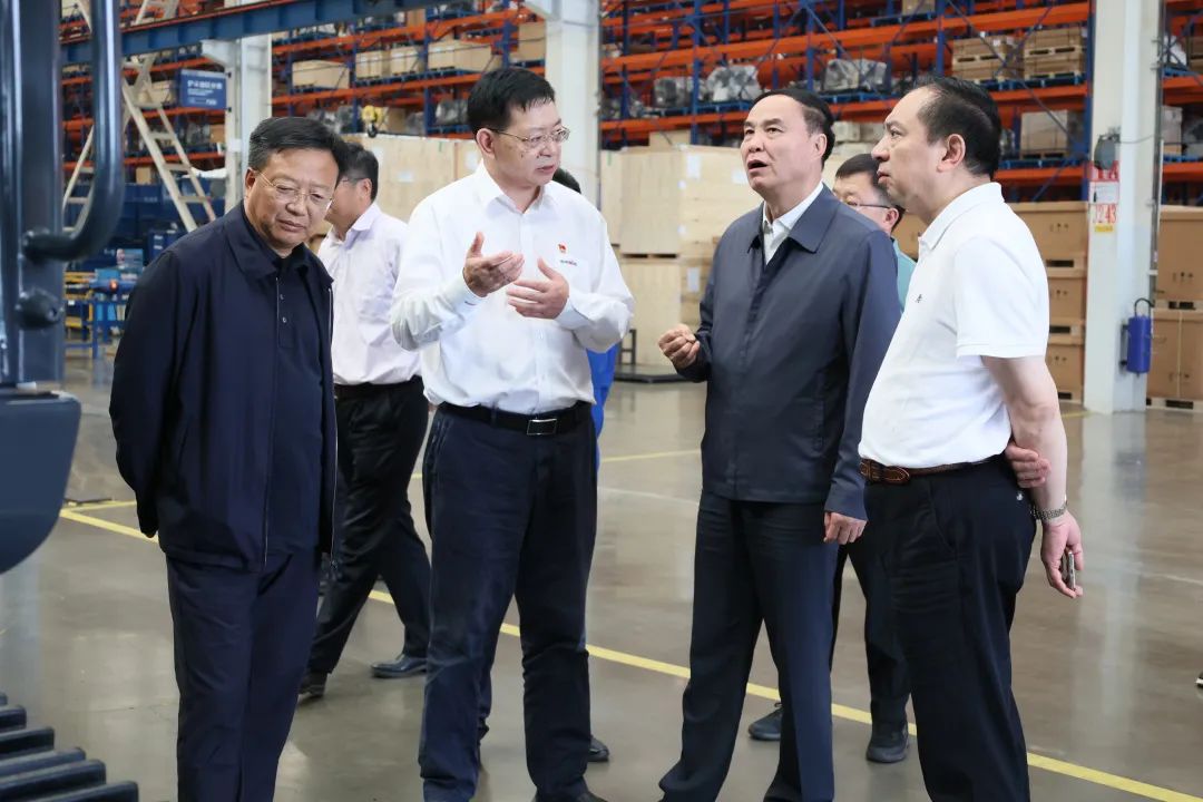 李文荣调研壹定发智能