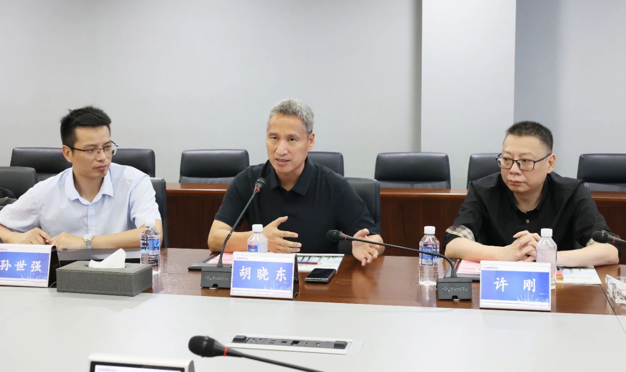 永青科技集团董事长胡晓东带队到访壹定发智能