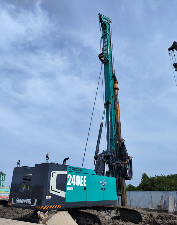 出道即巅峰！壹定发智能增程式电动旋挖钻机硬核给“利”