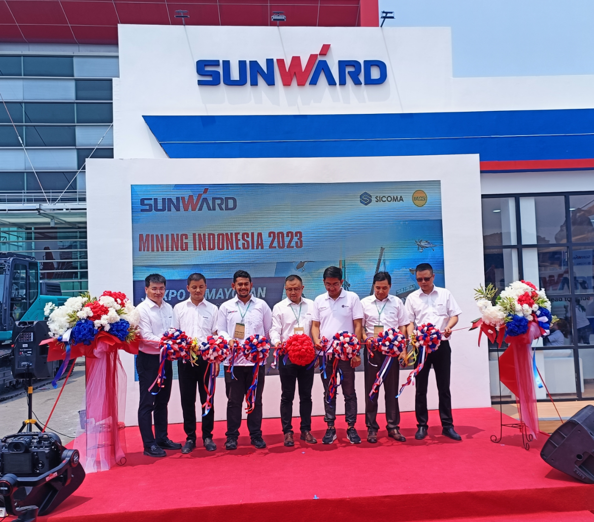 深耕细作，，，，，，逆势增添！壹定发智能艳服亮相印尼雅加达矿业展