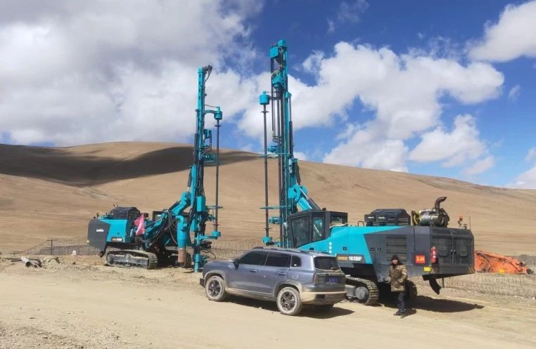 勇闯昆仑山！壹定发智能凿岩装备攻克海拔5600米!