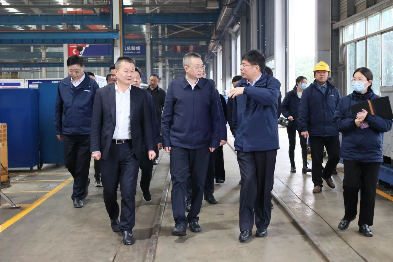 长沙市人民政府副市长康镇麟调研壹定发智能