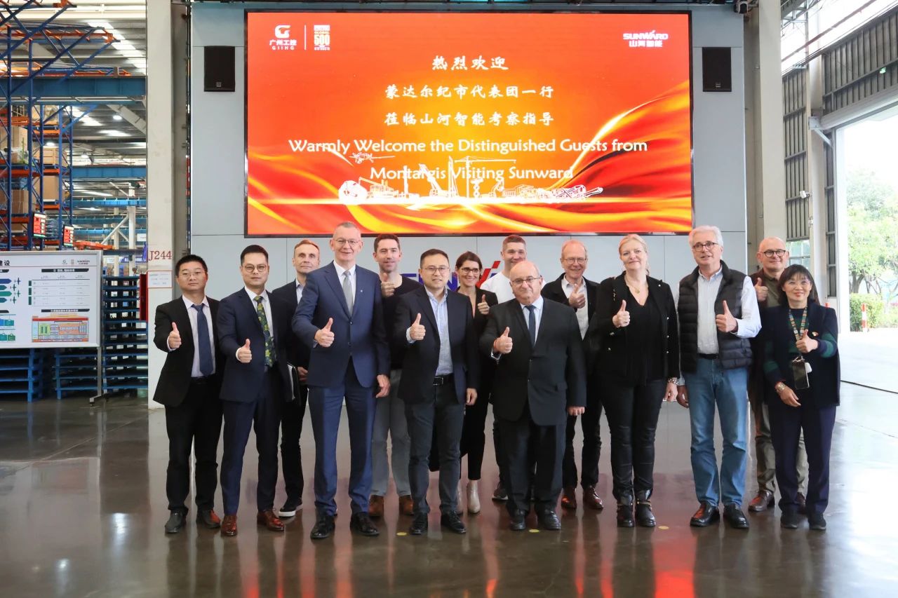 蒙达尔纪市代表团一行考察壹定发智能