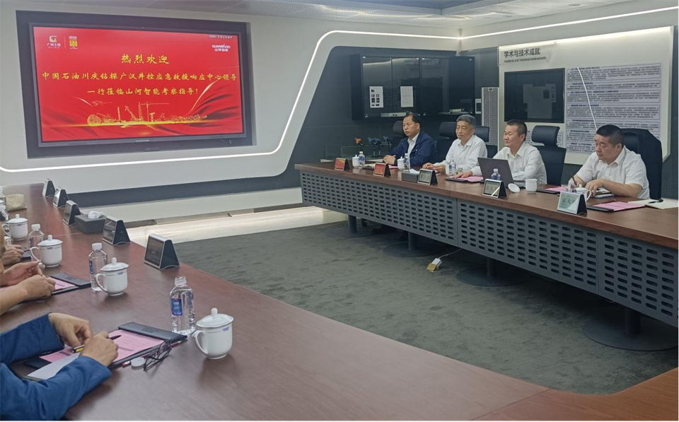 国家油气田井控应抢救援川庆队庞平一行调研壹定发智能
