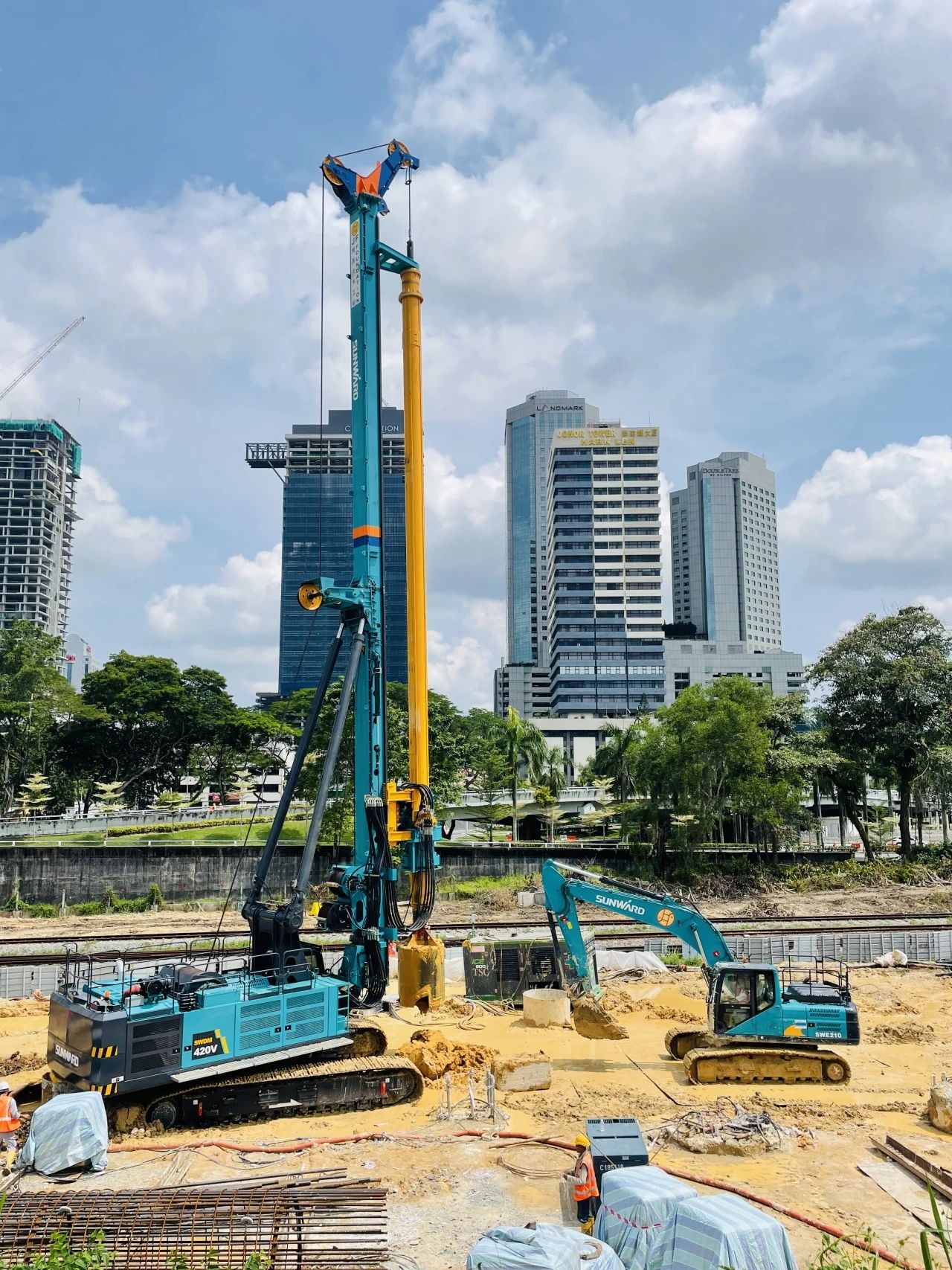 扬帆起航 | 壹定发智能闪灼长沙工程机械展东南亚分展