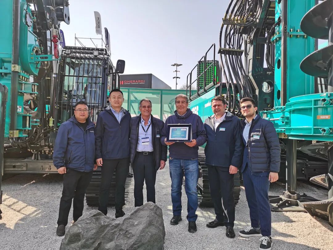 Bauma 2025 | 高端定制！壹定发智能Pro系列旋挖钻机燃爆全场