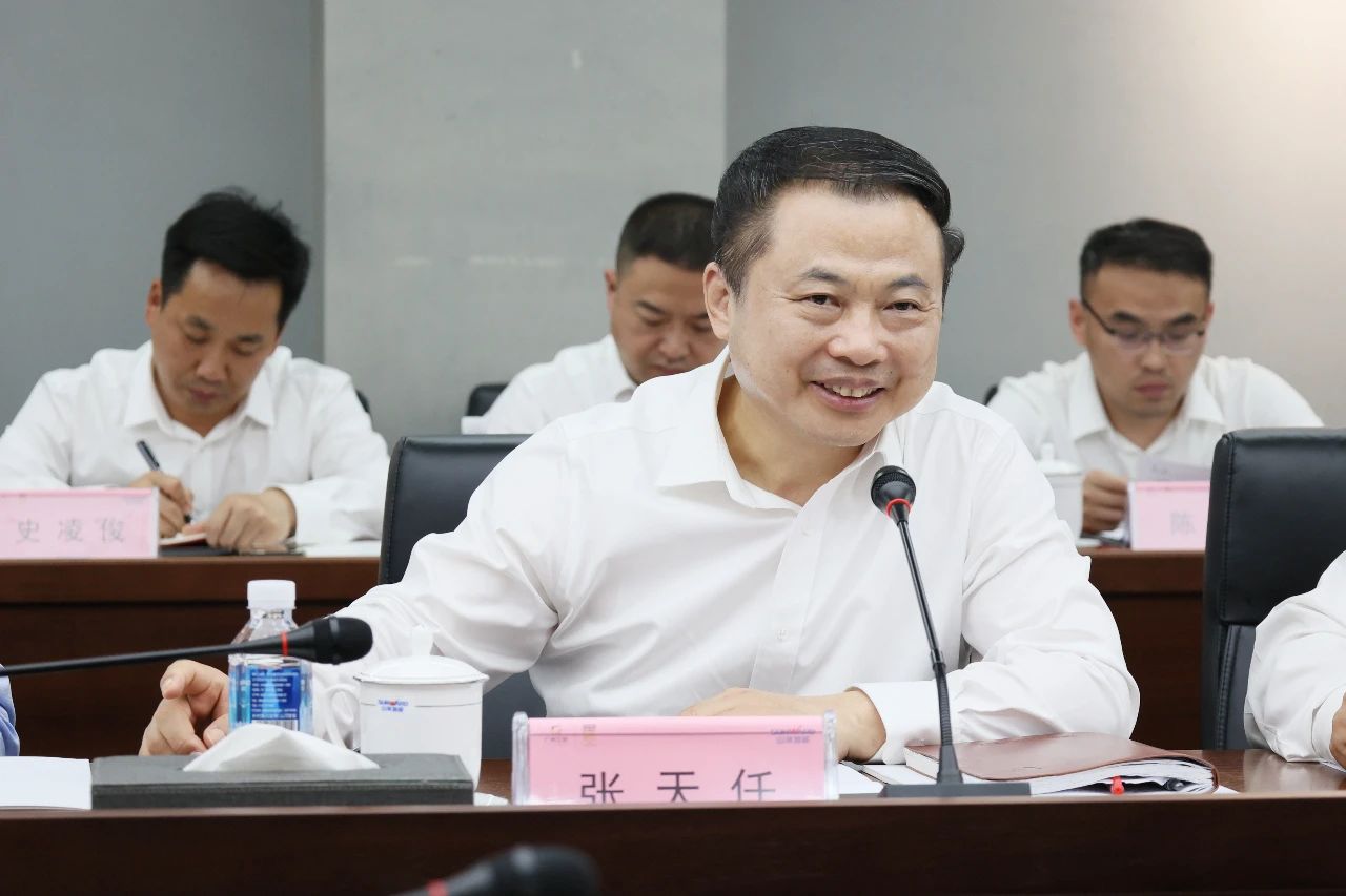 天能控股集团党委书记、董事长张天任率队到访壹定发智能