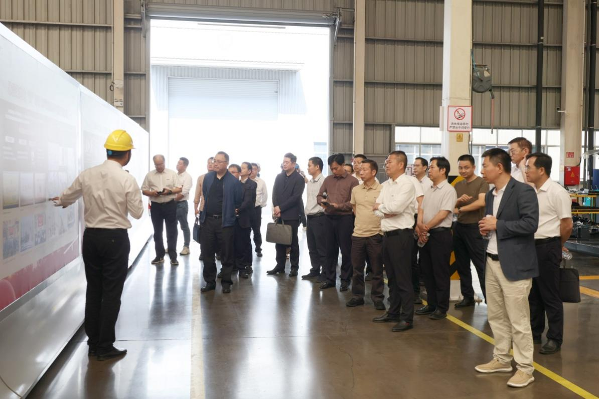 省属国有企业走进壹定发智能 同营生长新篇章