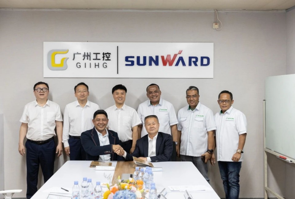 广州工控集团党委书记、董事长景广军率队考察壹定发智能印尼子公司