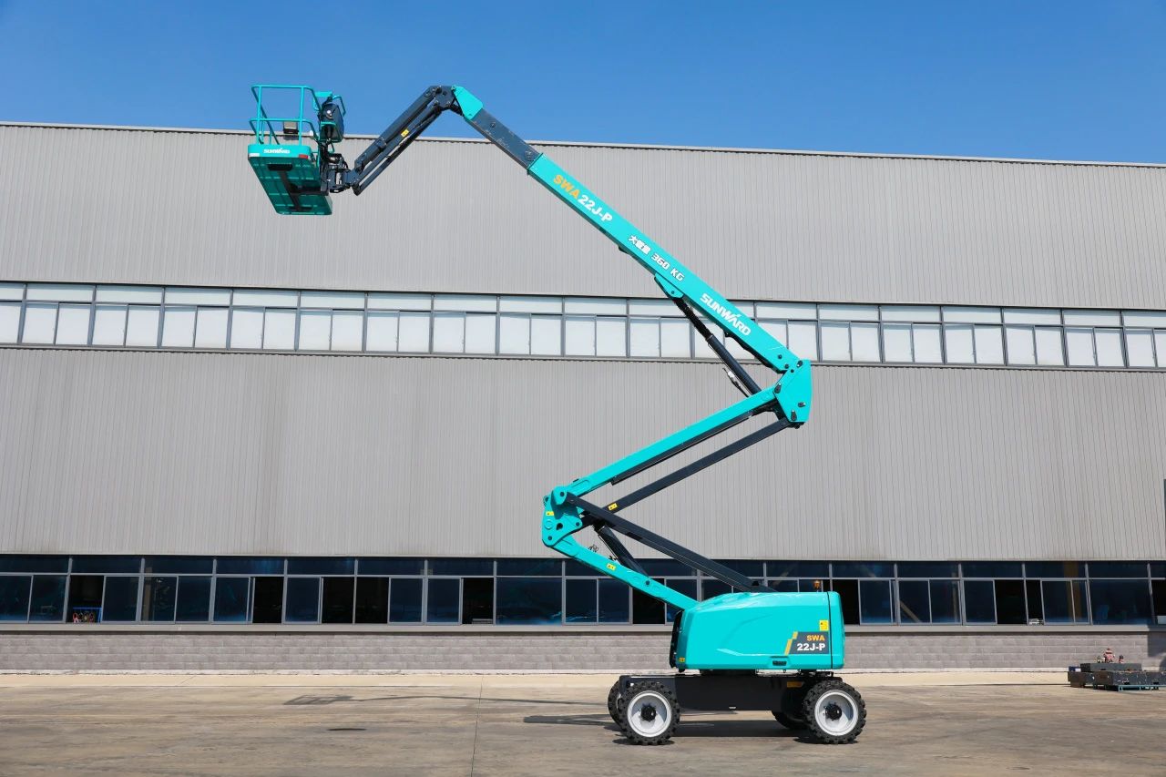 手艺新标杆！壹定发智能SWA22J-P柴动曲臂式高空作业平台下线！