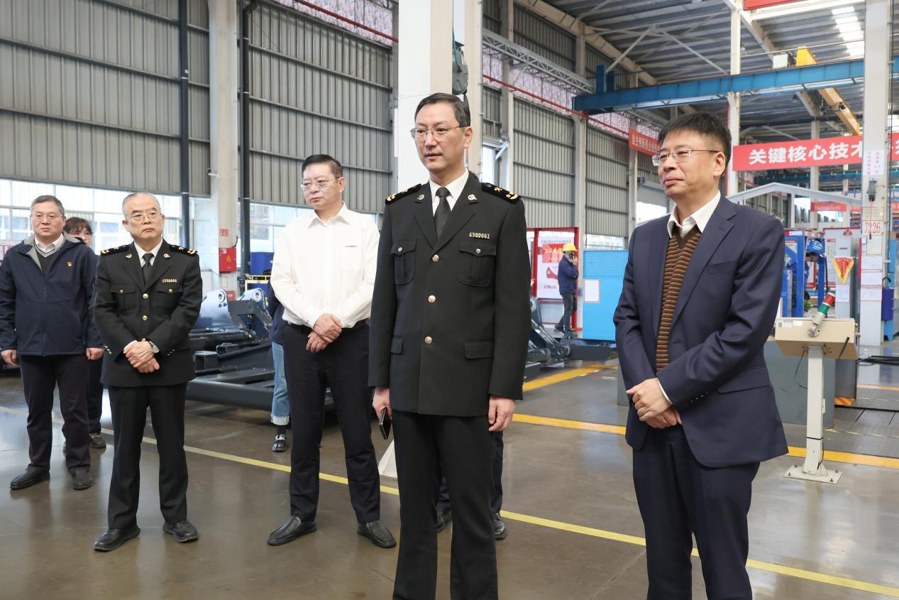 长沙海关关长、党委书记顾炯调研壹定发智能