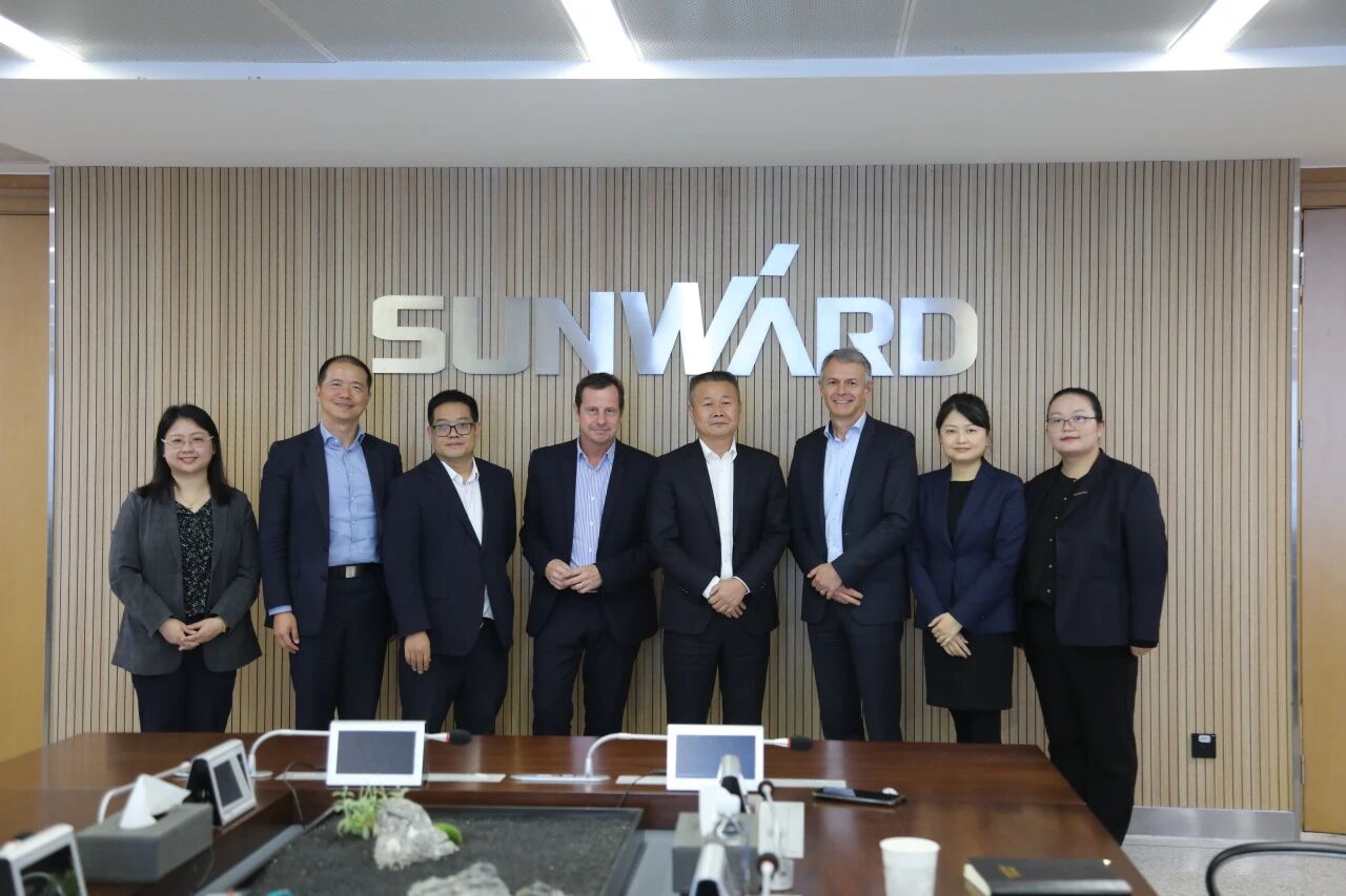 法巴租赁集团到访壹定发智能，，，，，，，共拓相助新篇章