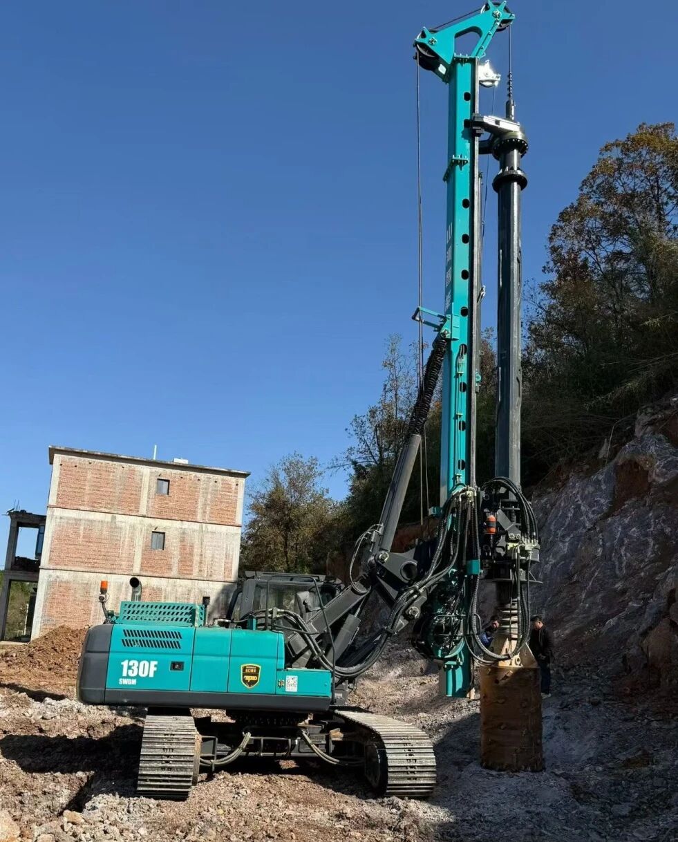 从国家重点工程到墟落安居建设，，，，，壹定发智能旋挖钻机实现跨场景继续