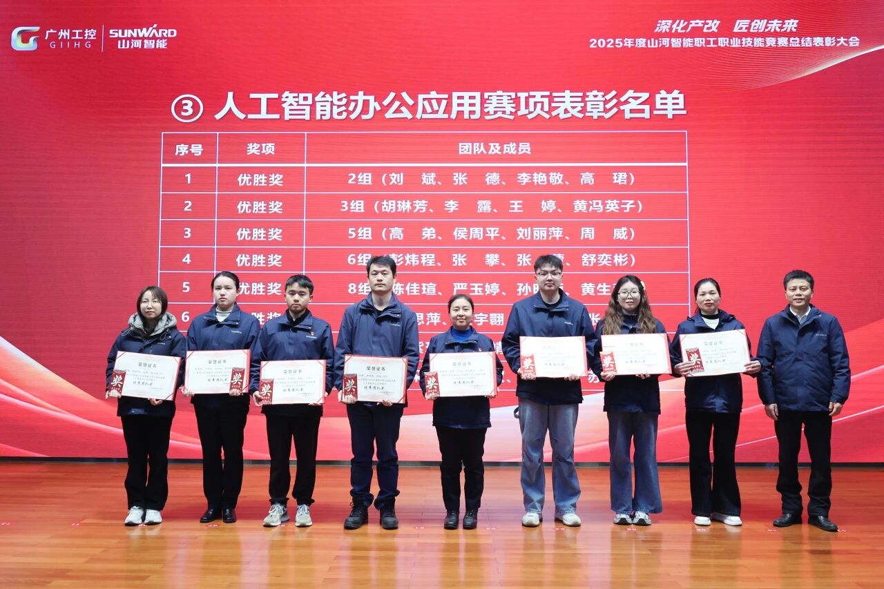 壹定发智能2025年度职工职业手艺竞赛总结表扬大会乐成召开